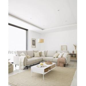 Sofá rinconero 4 plazas beige