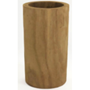 JARRON ALTO DE MADERA 20X20X50 CM