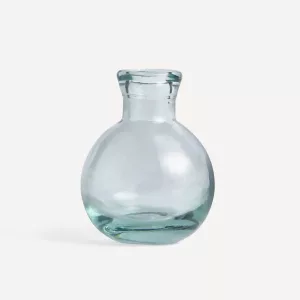 JARRÓN DAMAJUANA MINI DE VIDRIO RECICLADO SALVADOR SAN MIGUEL