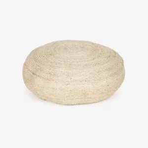 SOFÁ MODULAR ESQUINERO 5 PLAZAS DE TELA BLANCO IZQUIERDO UNSTAD