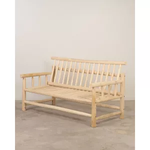 Sofá de madera de Teca Unha