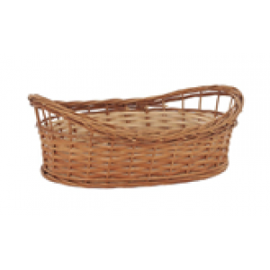 CESTA OVAL MIMBRE MIEL - 42X28X10X15
