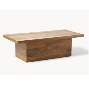 "MESA DE CENTRO DE TECA RECICLADA