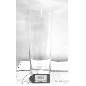 Florero De Cristal 30x10 Cm