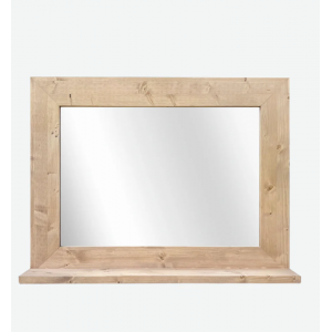 ESPEJO DE MADERA DE ABETO