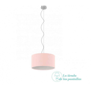 LÁMPARA TECHO ROSA 35-35-21H