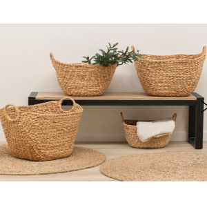 SET DE 4 CESTAS DE ALMACENAJE