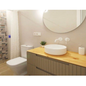 MUEBLE DE BAÑO SUSPENDIDO 80 CM CON LAVABO