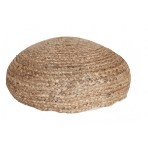 "COJÍN REDONDO COLOR NATURAL