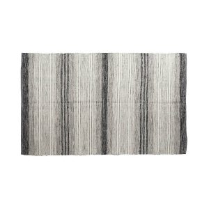 ALFOMBRA ALGODÓN 180X120 ESCALA DEGRADA EN GRIS