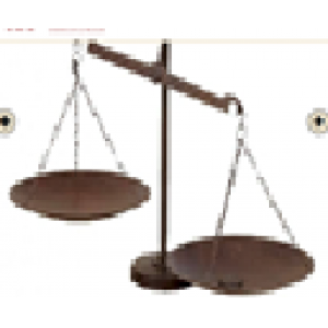 BALANZA GRIEGA ANTIGUA DECORACIÓN METAL ENVEJECIDO