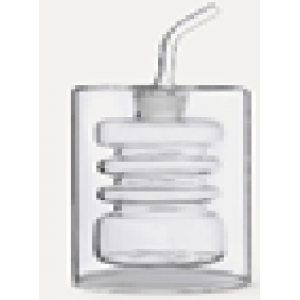 BOTELLA ARTESANAL DE VINAGRE Y ACEITE RINGS, AL 16 CM