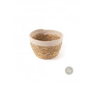 CESTA DE FIBRA NATURAL FABY