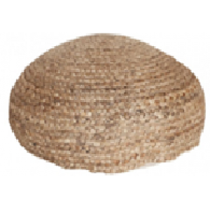 COJÍN REDONDO BLEGAR YUTE 50X50X20