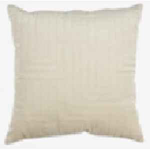 COJÍN VILLIN 45X45 CREMA