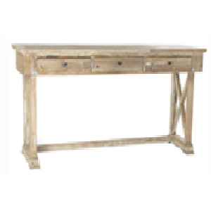 CONSOLA DE OINO ENVEJECIDO BLANCO 184X48X86