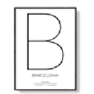 CUADRO DE 20X30CM: VENTANA INTERIOR PASSEPARTOUT DE 13X18CM