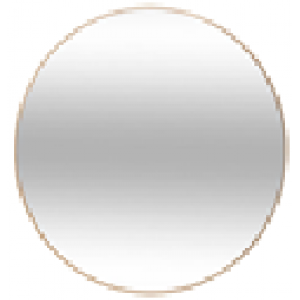 ESPEJO REDONDO BETINA ORO 76CM