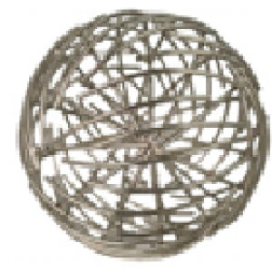 FIGURA BOLA DECO 16X16X16 CM