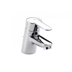 GRIFO MONOMANDO DE LAVABO CON DESAGÜE AUTOMÁTICO DE 10,3 CM CON ACABADO CROMADO VICTORIA ROCA