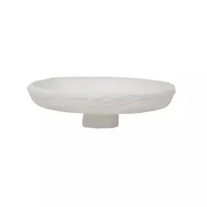 Cuenco circular de algodón maché