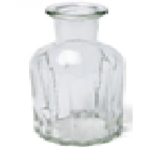 JARRÓN LOLA CINCELADO 19 CM - VIDRIO