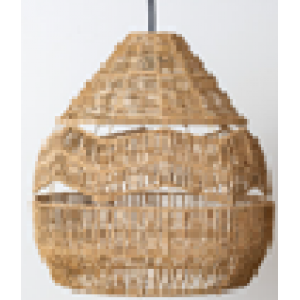 LÁMPARA DE SEAGRASS LANAI
MEDIDAS: 50CM DIÁMETRO X 53CM ALTO.