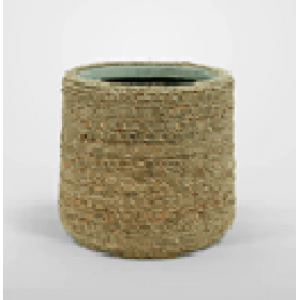 MACETA DE YUTE DE 22CM