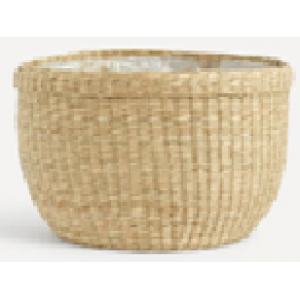 MACETERO SEAGRASS ÚBEDA
MEDIDAS: 32 (ANCHO) X 32 (LARGO) X 25 (ALTO) CM