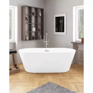 BAÑERA ISLA OBATH CUP BLANCO 160X75 CM