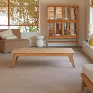 MESA DE CENTRO DE SALÓN DE TECA