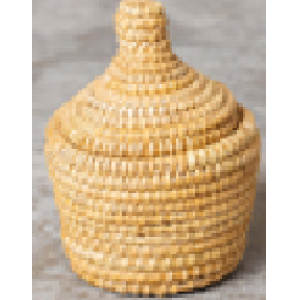 PONGOTODO CON TAPA DE PALMA REDONDOMEDIDAS TAMAÑO GRANDE:  22M DE ALTO CON TAPA (16 CM SIN TAPA) X 20 CM DE DIÁMETRO