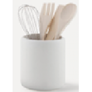 SET DE UTENSILIOS DE COCINA BOTTA, 5 PZAS
MEDIDA
Ø 11 CM, ALTO 23 CM
MATERIAL
RECIPIENTE: POLIRESINA
UTENSILIOS CUBIERTOS: MADERA
BATIDOR: METAL