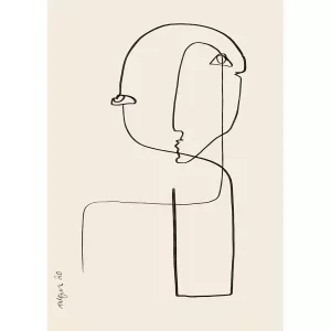 Lámina Cara y Cuerpo The Poster Club