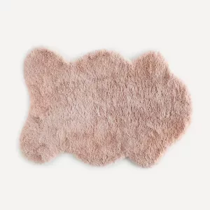 Alfombra tejida rosa Taimir El Corte Inglés