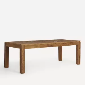 Mesa de comedor de madera de olmo reciclado Mimosa El Corte Inglés