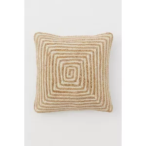 Funda de cojín de yute