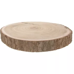 Rodaja de madera TRIPLE cortiza 29x34 cm