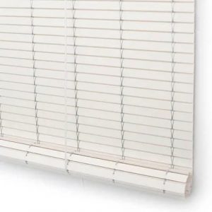 Persianas Alicantinas PVC Color Blanco 160x160 - Cortinadecor