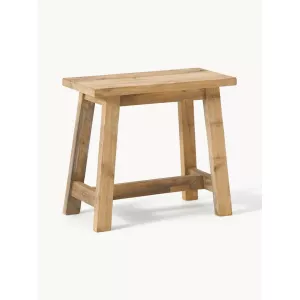 Taburete de madera de teca Lawas