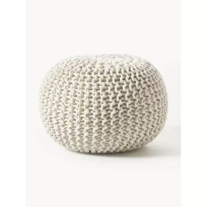 Puf de punto artesanal Dori