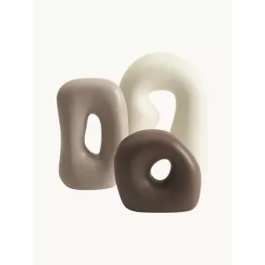 Piezas decorativas de gres Alenda, 3 uds.