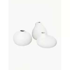 Set de jarrones pequeños de porcelana Nona, 3 uds.