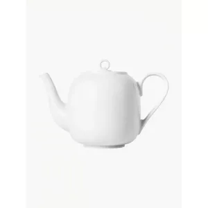 Tetera de porcelana con relieves Rhombe, 1,9 L