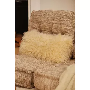 Funda de cojín crudo Mongolian