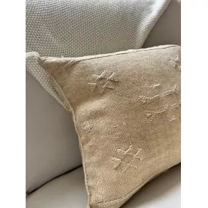 Gabriel - Funda de cojín - Seda cactus - 50 cm