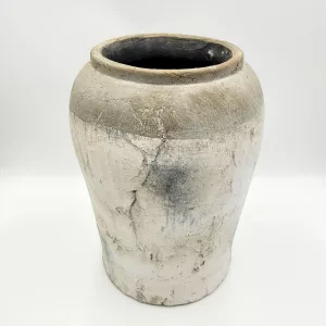 Jarrón cemento pequeño