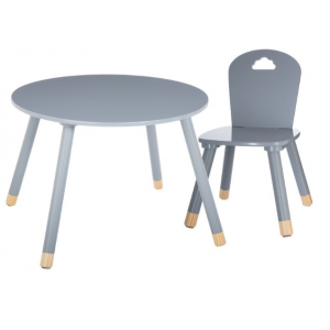 MESA INFANTIL SET MESA + SILLA DOUCEUR COLOR GRIS