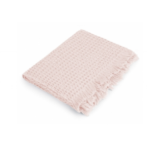 MANTA PARA BEBÉ EN COLOR ROSA O GRIS BEE DE 110X75 CM