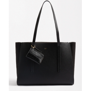 Bolso Shopper Con Colgante